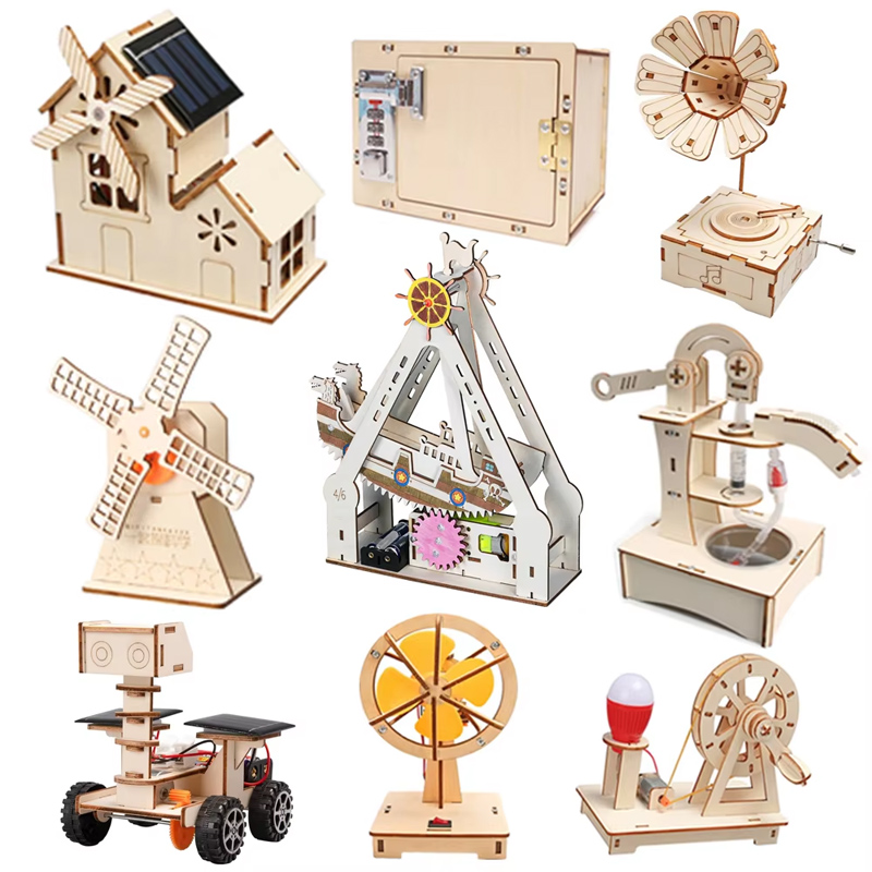 Science Max - Kit d'expérimentation STEAM, jouet en bois