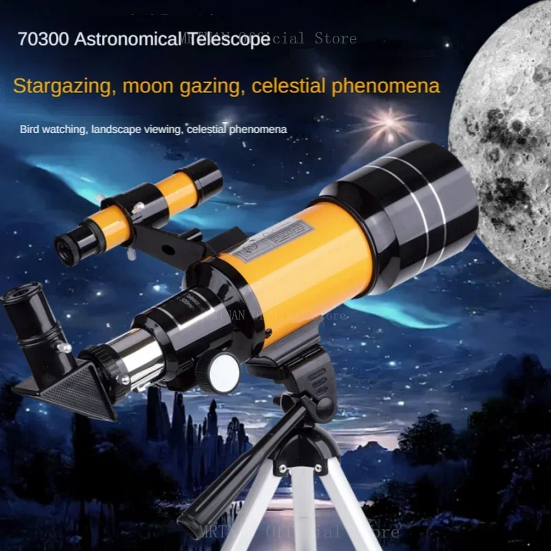 National Geographic Telescope 70Mm - Télescope d'équilibrage professionnel, jumelles à longue