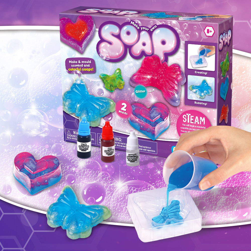 Science Toy - Kit de fabrication de savon DIY,