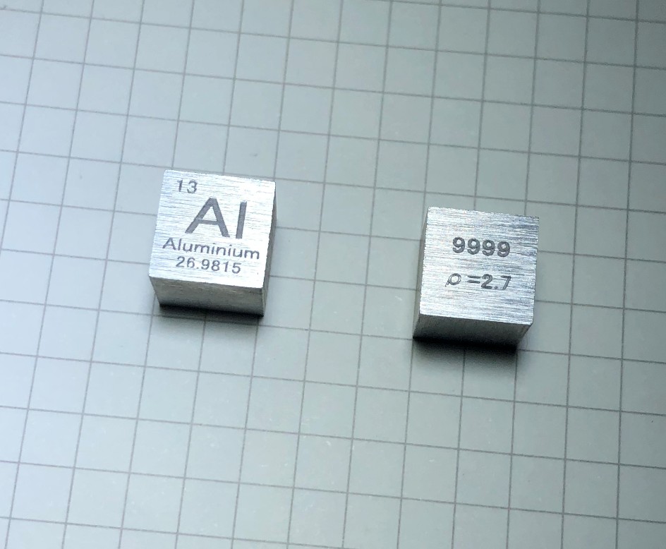 Cube en aluminium pur de 10 mm - Science Toy avis et prix