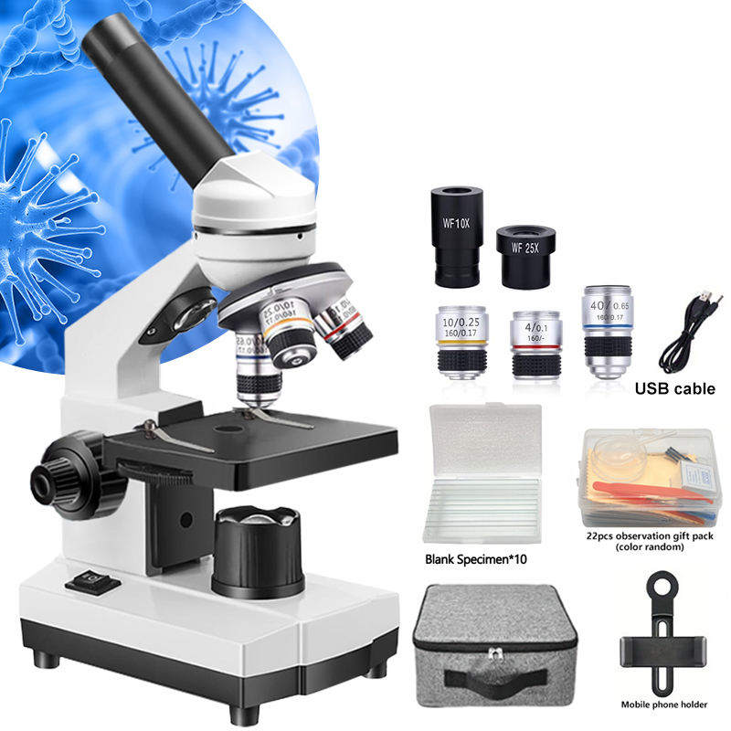 Microscope composé optique bio - Microscope Compound 40X avis et prix