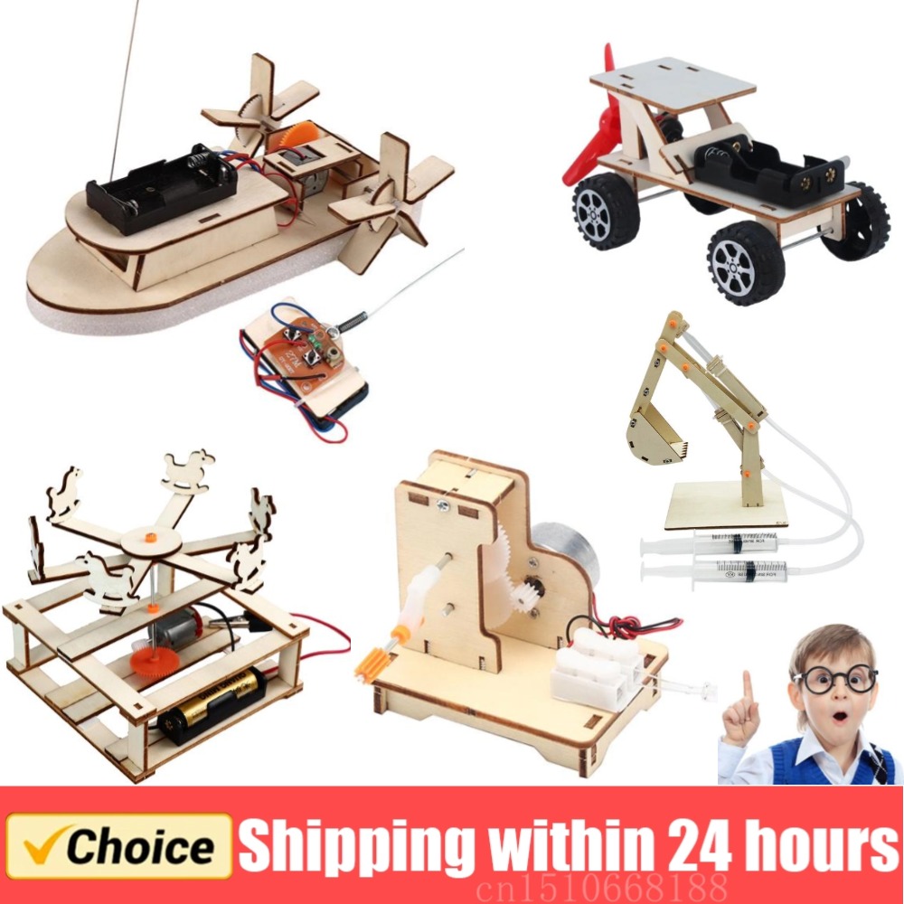 Modèle de bateau en bois à ass - Science Max avis et prix