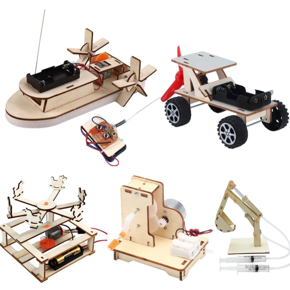 Modèle de bateau en bois à ass - Science Max avis et prix